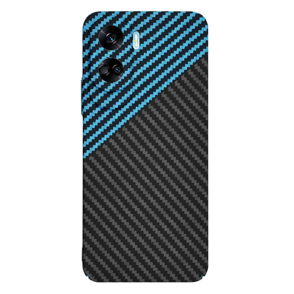 Cover til Honor 90 Lite, Techsuit, Carbonite FiberShell, Sort Bleu