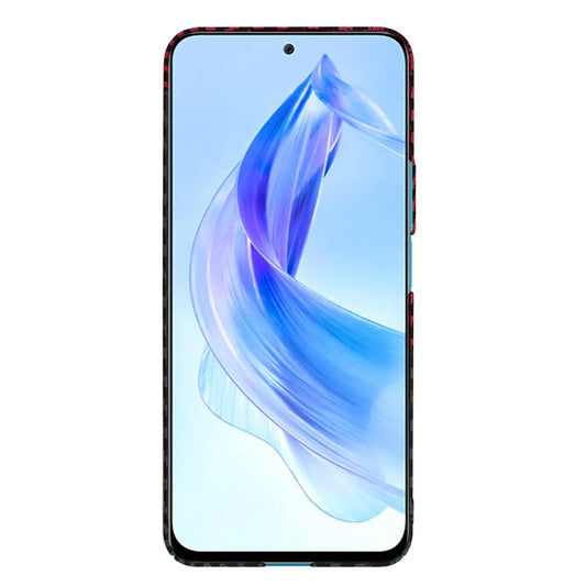 Cover til Honor 90 Lite, Techsuit, Carbonite FiberShell, Sort Rød