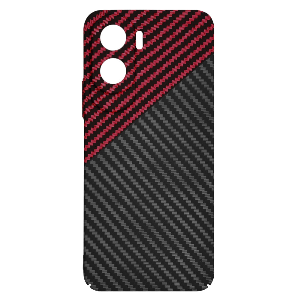 Cover til Honor 90 Lite, Techsuit, Carbonite FiberShell, Sort Rød