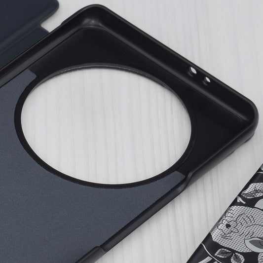 Cover til Honor Magic5 Lite, Techsuit, eFold, Mørkeblå