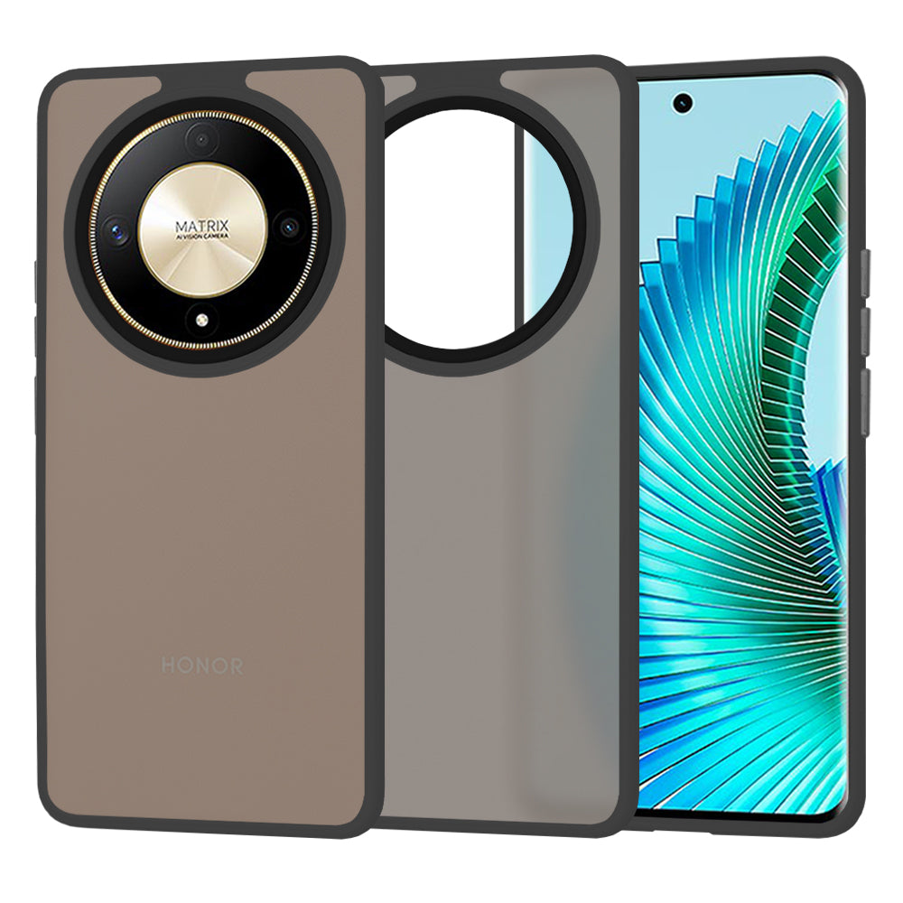Cover til Honor Magic6 Lite, Techsuit, HaloFrost, Sort