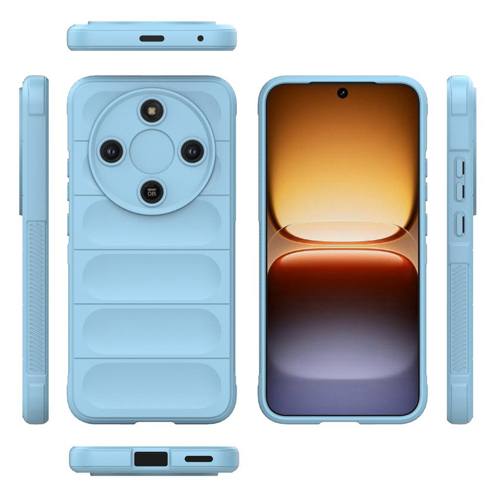 Etui til Honor Magic8 Lite, Techsuit, Magic Shield, Blå