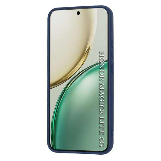 Etui til Honor Magic8 Lite, Techsuit, SoftFlex, Marineblå