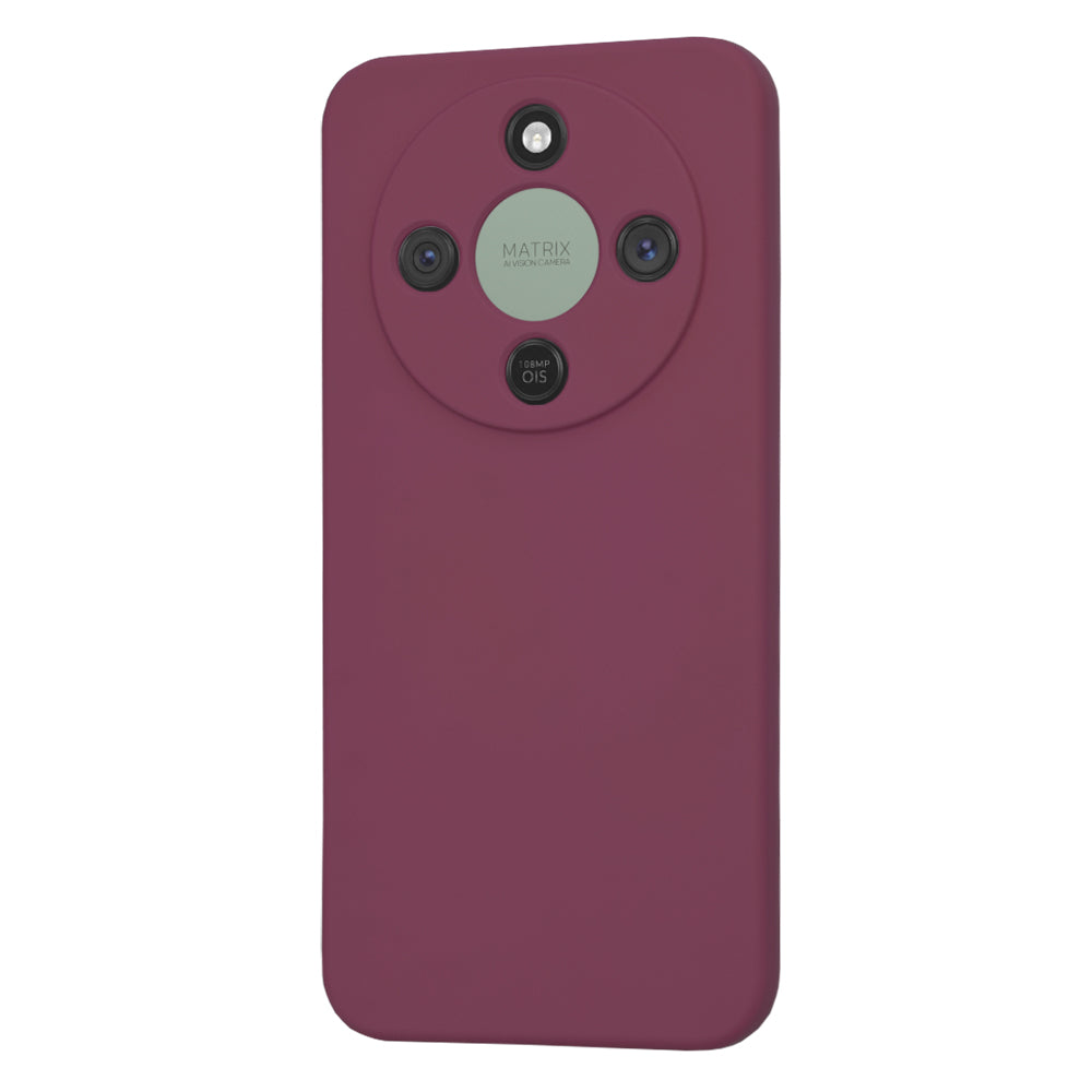 Etui til Honor Magic8 Lite, Techsuit, SoftFlex, Kirsebærrød