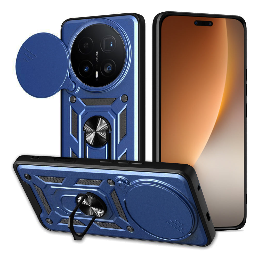 Etui til Honor Magic8 Pro, Techsuit, CamShield, Blå