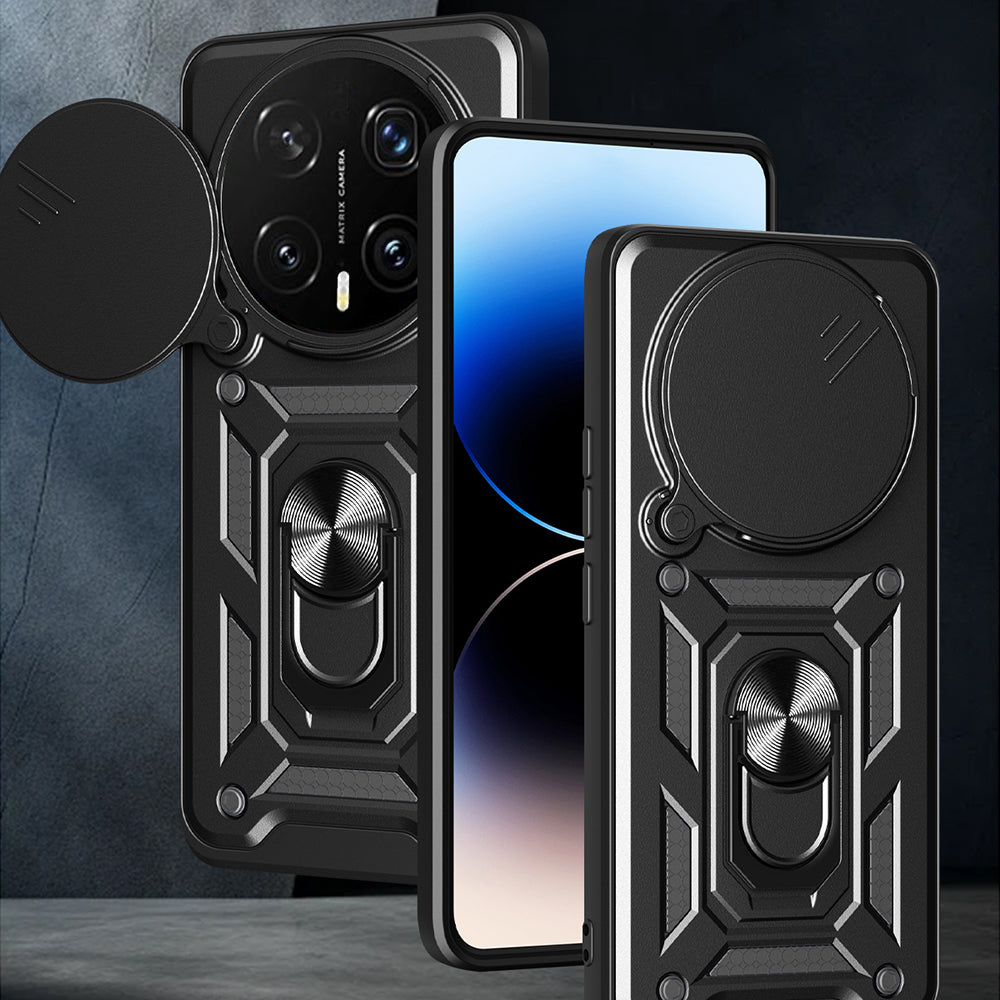Etui til Honor Magic8 Pro, Techsuit, CamShield, Gylden Rosa