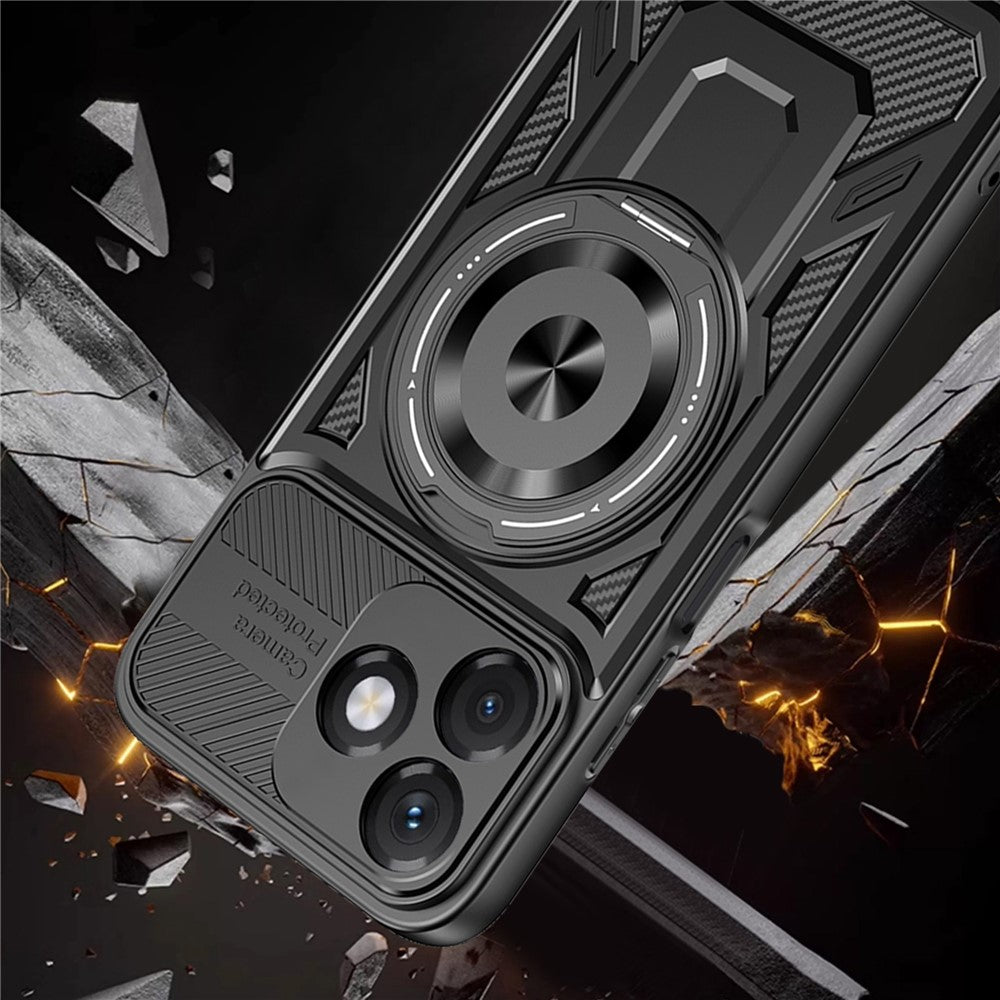 Etui til Honor X5c Plus, Techsuit, RuggedCam, Lilla