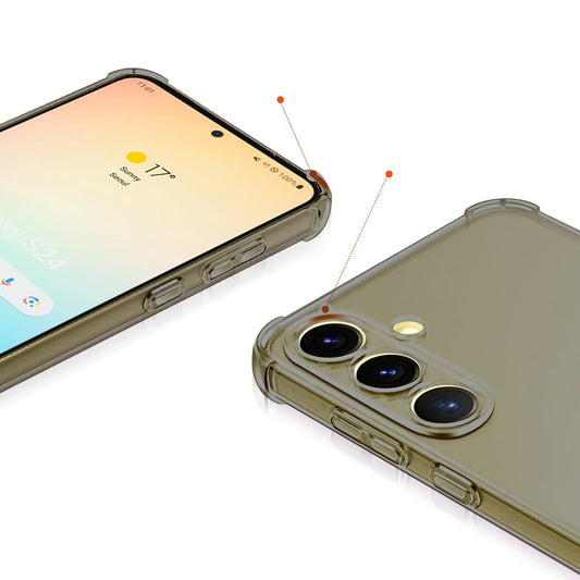 Cover til Honor X8d, Techsuit, Stødsikker Klar, Røgfarvet
