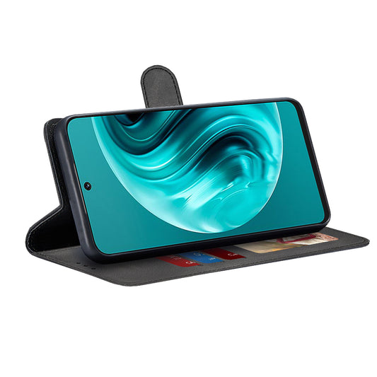 Cover til Huawei nova 13i / nova 12i, Techsuit, Diary Book, Sort