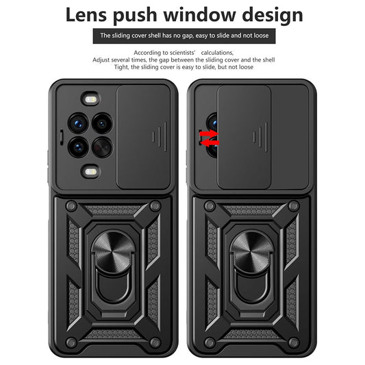 Etui til Huawei nova 14 Pro, Techsuit, CamShield, Blå