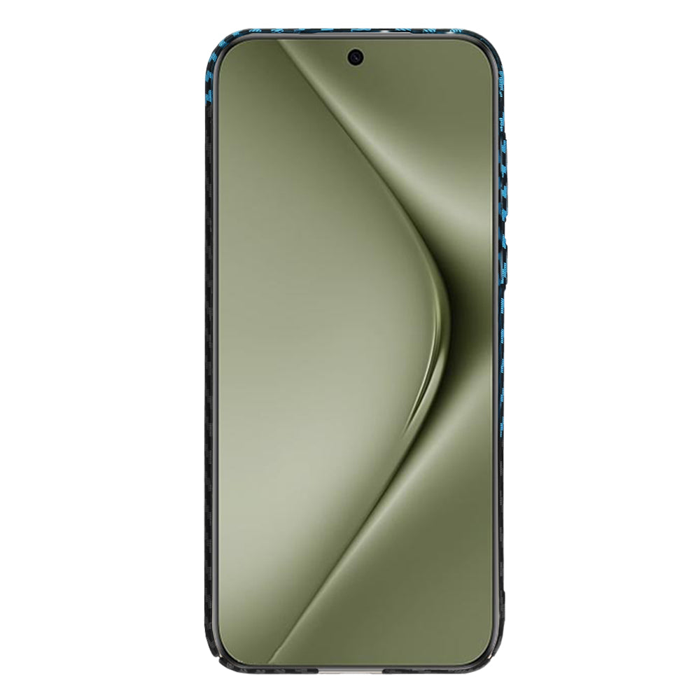 Cover til Huawei Pura 70 Ultra, Techsuit, Carbonite FiberShell, Sort Blå