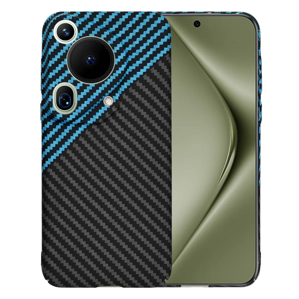 Cover til Huawei Pura 70 Ultra, Techsuit, Carbonite FiberShell, Sort Blå