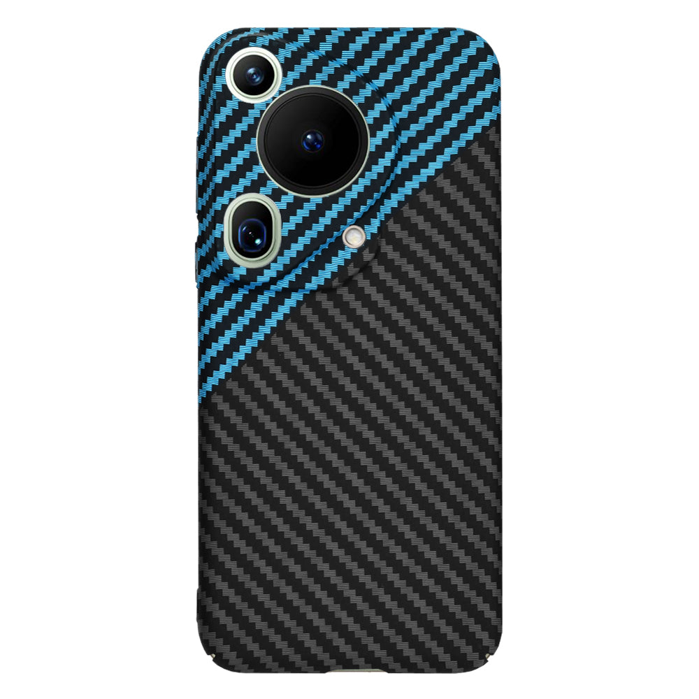 Cover til Huawei Pura 70 Ultra, Techsuit, Carbonite FiberShell, Sort Blå