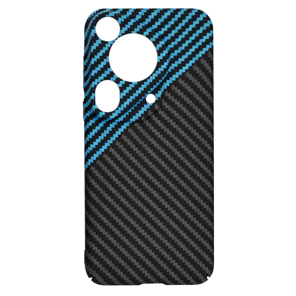 Cover til Huawei Pura 70 Ultra, Techsuit, Carbonite FiberShell, Sort Blå