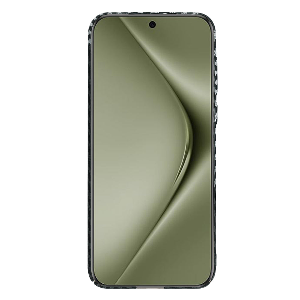 Cover til Huawei Pura 70 Ultra, Techsuit, Carbonite FiberShell, Sort Grå