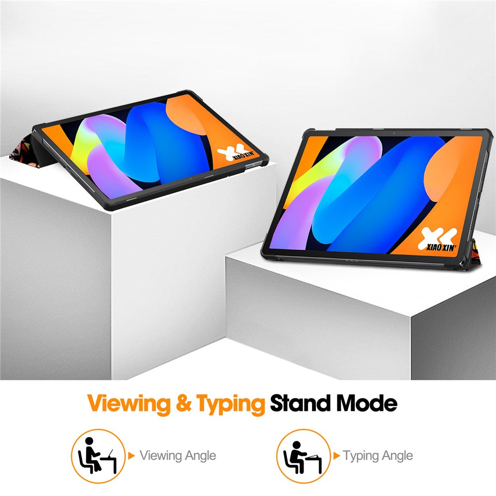 Etui til Lenovo Idea Tab 11, Techsuit, FoldPro Urban Vibe, Multifarvet
