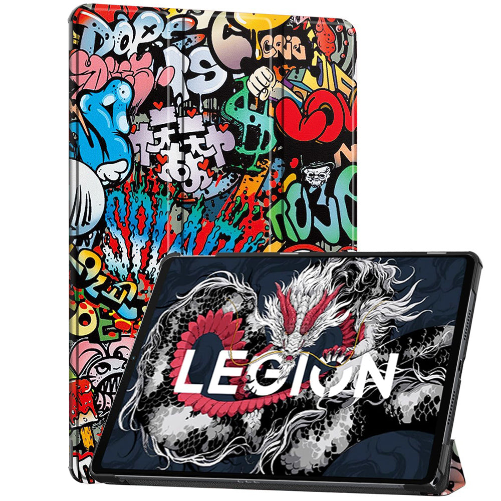 Etui til Lenovo Legion Y700 (2025), Techsuit, FoldPro Urban Vibe, Multifarvet