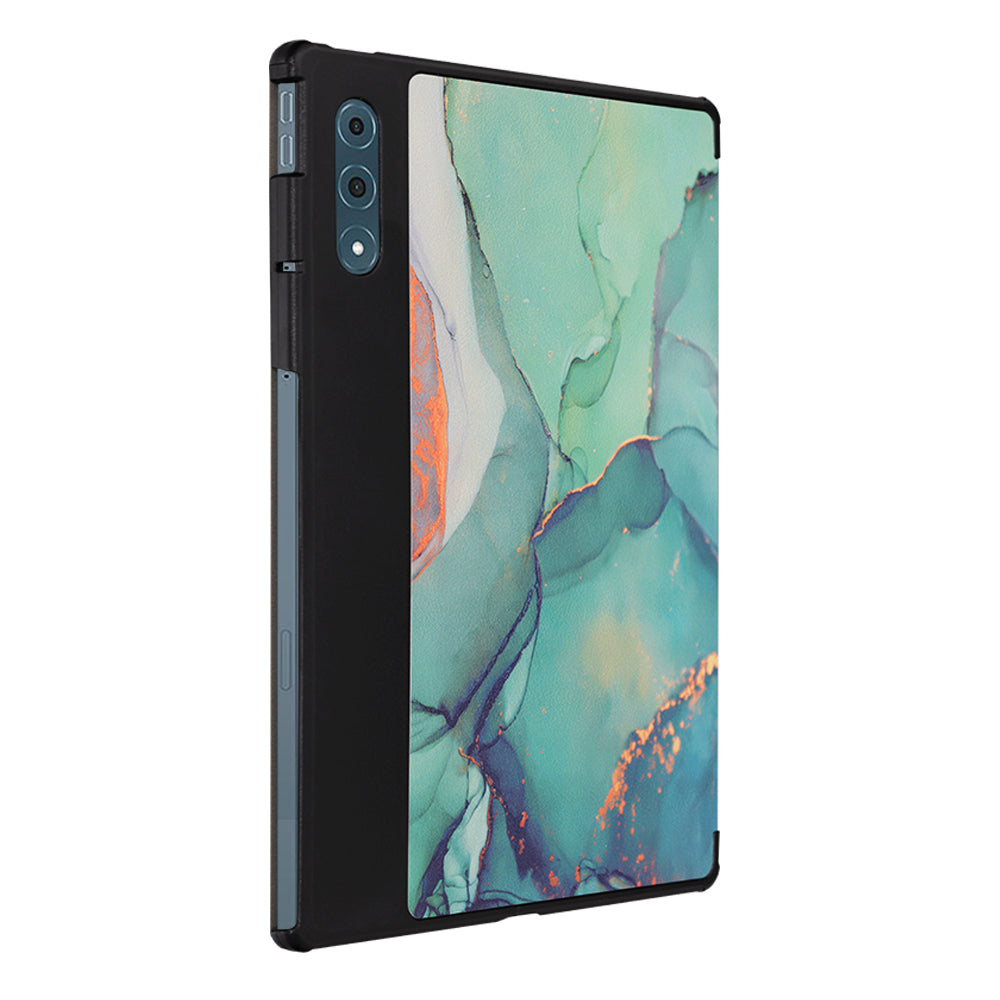 Cover til Lenovo Yoga Tab Plus, Techsuit, FoldPro Green Time, Multifarvet