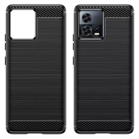 Cover til Motorola Edge 30 Fusion, Techsuit, Carbon, Sort