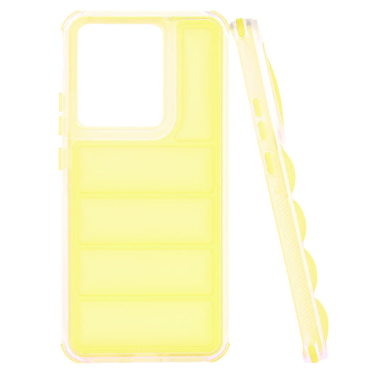 Cover til Motorola Edge 50 Pro, Techsuit, Wave Shield, Gul
