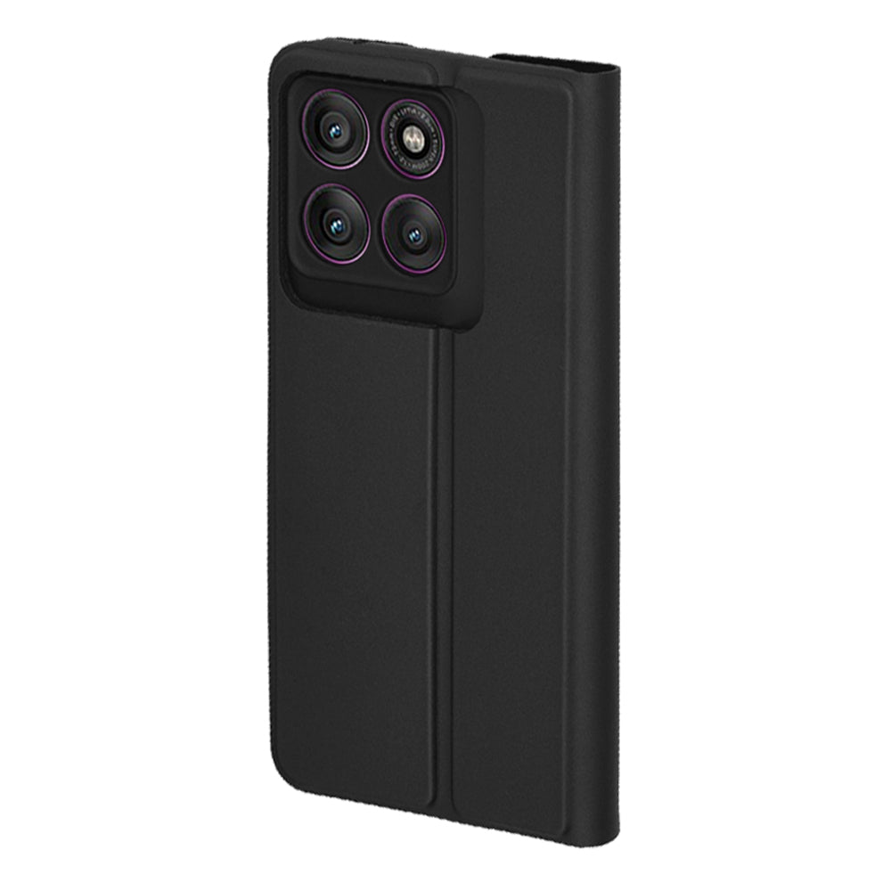 Cover til Motorola Edge 60 Pro, Techsuit, Magskin Book, Sort