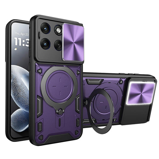 Cover til Motorola Edge 70 Fusion, Techsuit, CamGuard Pro, Lilla