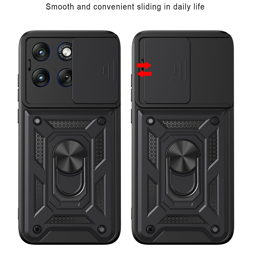 Cover til Motorola Edge 70 Fusion, Techsuit, CamShield, Guld