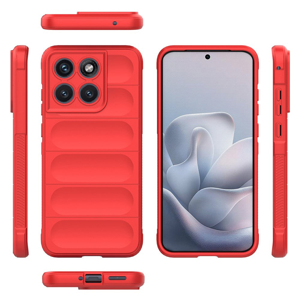 Cover til Motorola Edge 70 Fusion, Techsuit, Magic Shield, Rød
