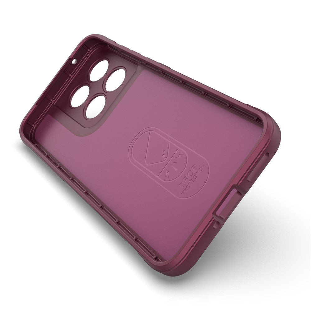 Cover til Motorola Edge 70 Fusion, Techsuit, Magic Shield, Vinrød