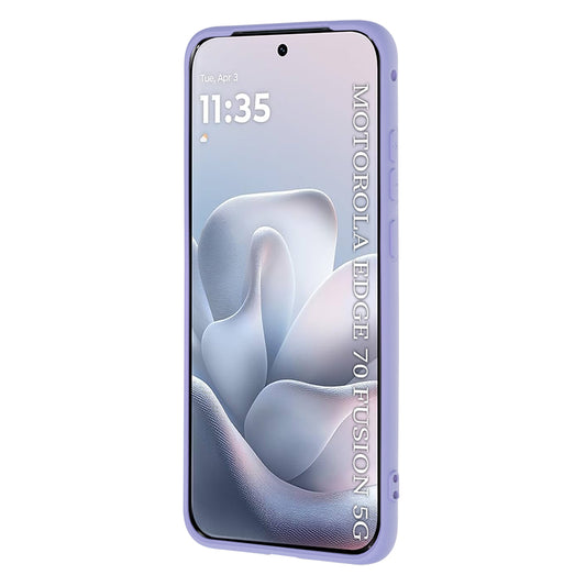 Cover til Motorola Edge 70 Fusion, Techsuit, SoftFlex, Lys Lilla