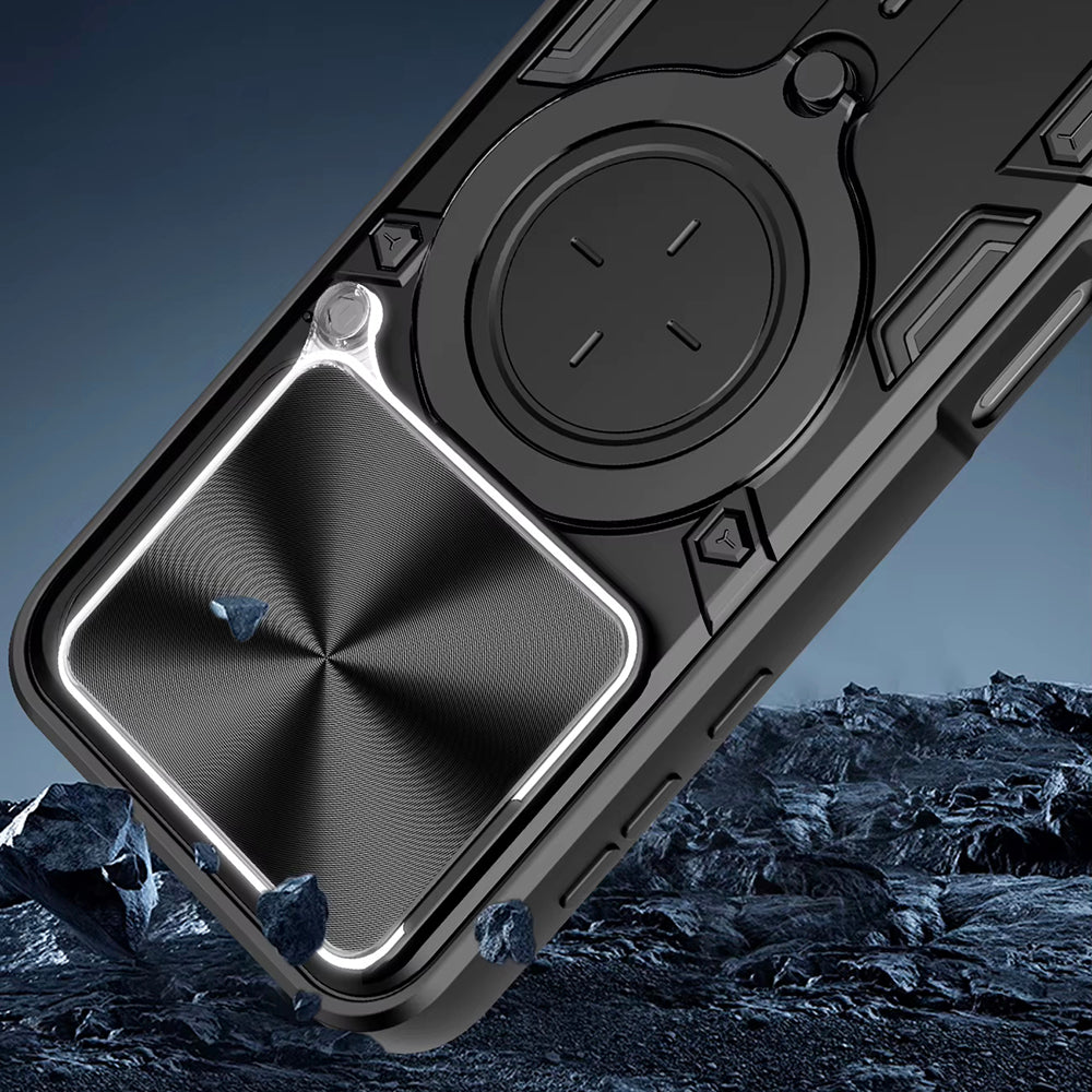 Cover til Motorola Edge 70 Max, Techsuit, CamGuard Pro, Blå