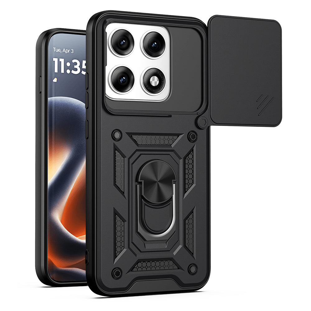 Cover til Motorola Edge 70 Pro, Techsuit, CamShield, Sort