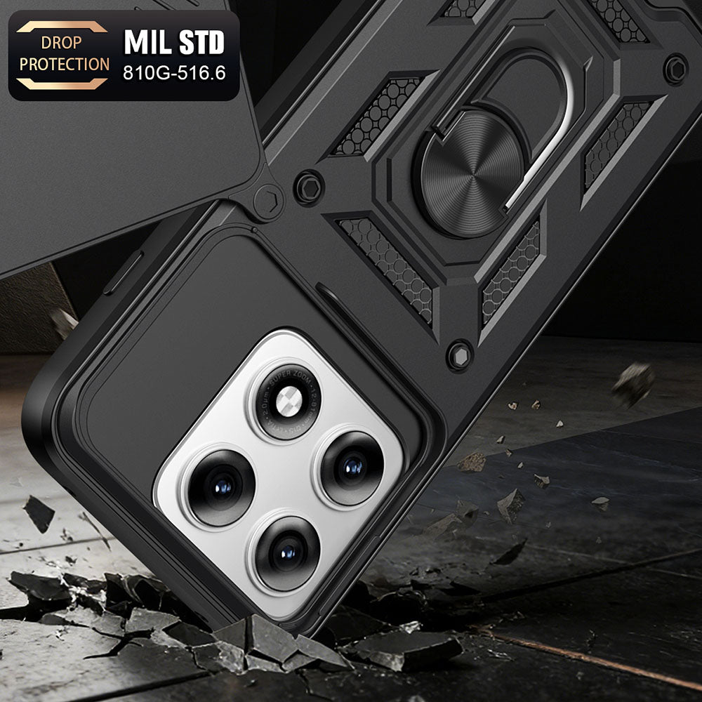 Cover til Motorola Edge 70 Pro, Techsuit, CamShield, Sort