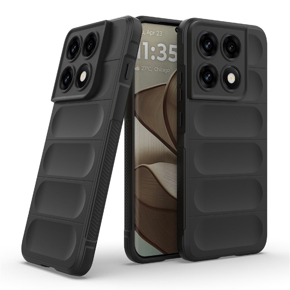 Cover til Motorola Edge 70 Pro, Techsuit, Magic Shield, Sort