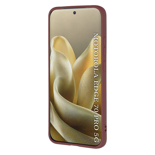 Cover til Motorola Edge 70 Pro, Techsuit, SoftFlex, Vinrød