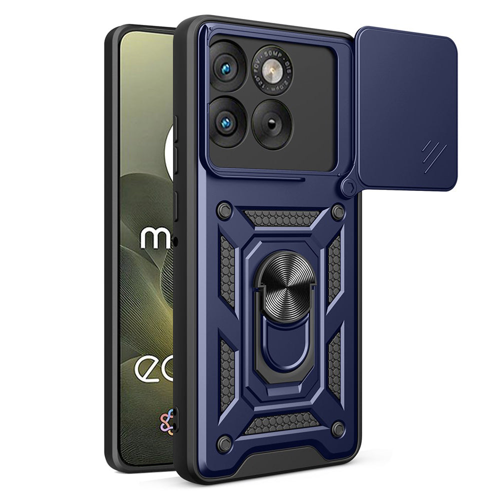 Etui til Motorola Edge 70, Techsuit, CamShield, Blå