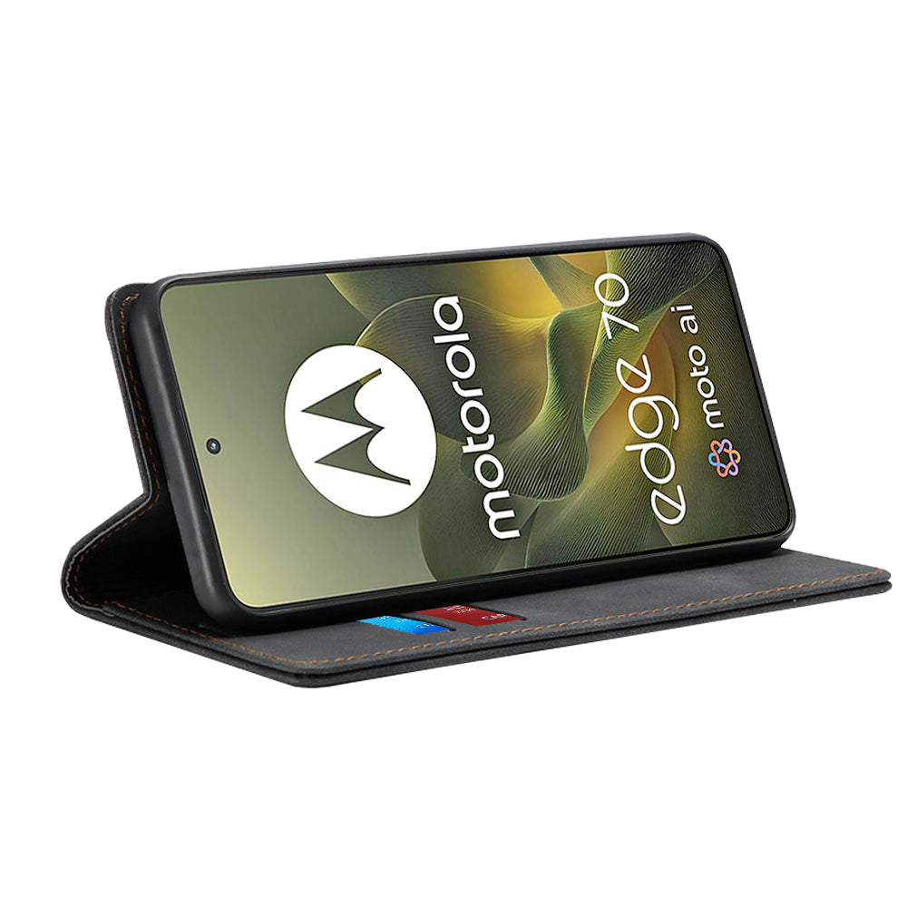 Etui til Motorola Edge 70, Techsuit, Confy, Sort