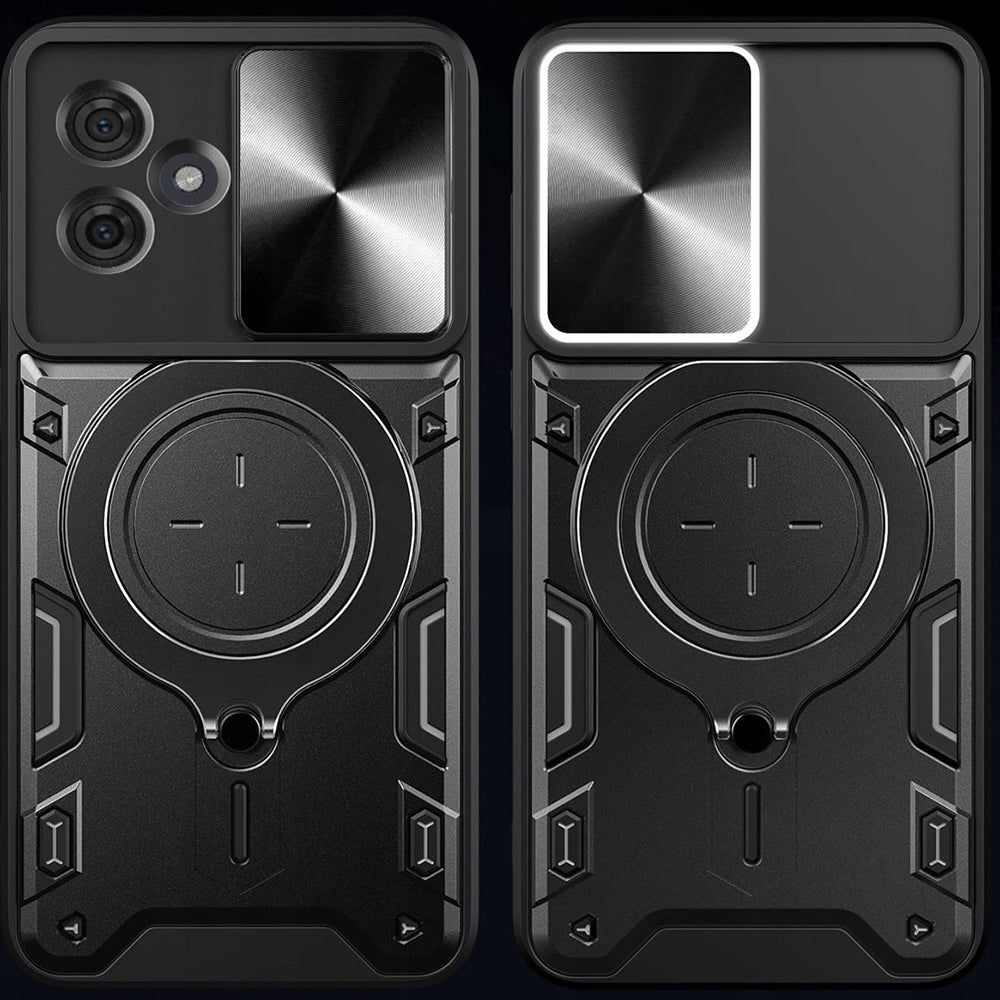 Cover til Motorola Moto G86, Techsuit, CamGuard Pro, Sort