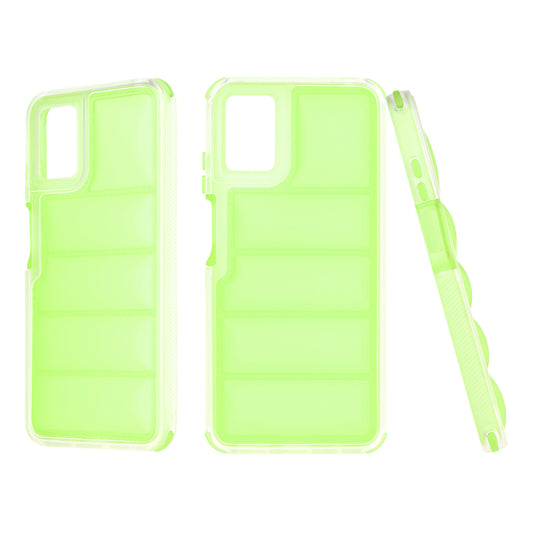Cover til Motorola Moto E22i / E22, Techsuit, Wave Shield, Grøn