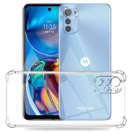 Cover til Motorola Moto E32s / E32 / G22, Techsuit, Stødabsorberende Klar, Transparent