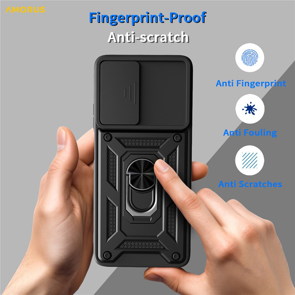 Etui til Motorola Moto G06, Techsuit, CamShield, Grøn