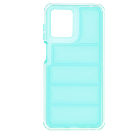 Cover til Motorola Moto G14, Techsuit, Wave Shield, Turkis