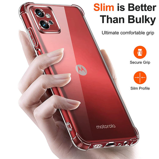Cover til Motorola Moto G32, Techsuit, Shockproof Clear, Transparent