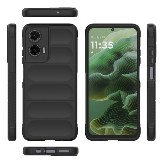Cover til Motorola Moto G35, Techsuit, Magic Shield, Sort