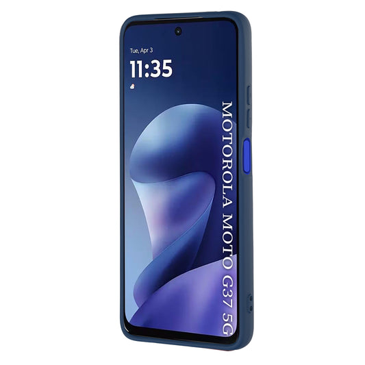 Cover til Motorola Moto G47 / G37 Power / G37, Techsuit, SoftFlex, Marineblå