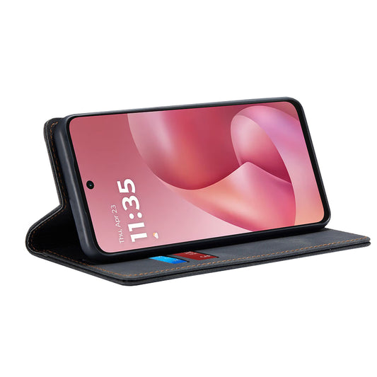 Etui til Motorola Moto G67 Power / G57 Power, Techsuit, Confy, Sort