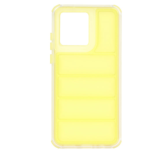 Cover til Motorola Moto G84, Techsuit, Wave Shield, Gul