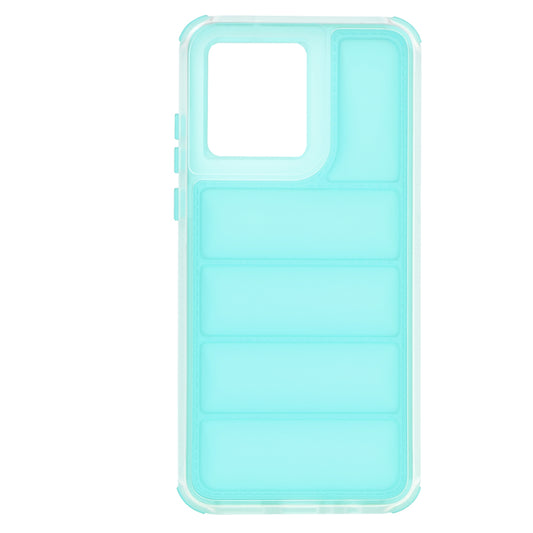 Cover til Motorola Moto G84, Techsuit, Wave Shield, Turkis