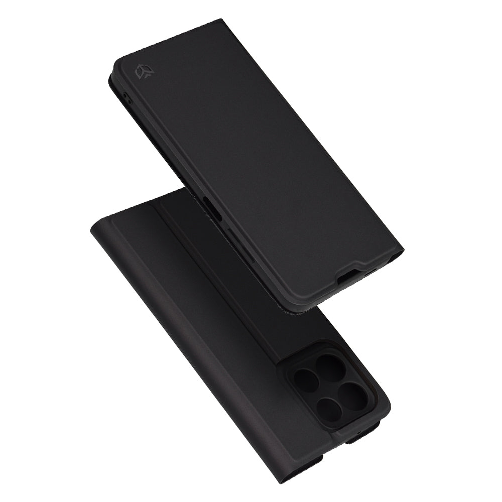 Cover til Motorola Moto G86, Techsuit, Magskin Book, Sort