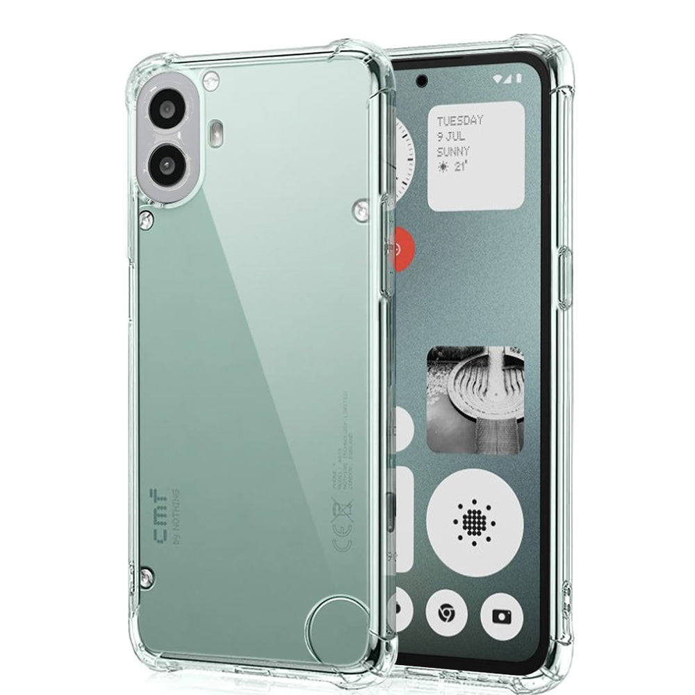 Cover til Nothing CMF Phone 1, Techsuit, Stødabsorberende Klar, Transparent